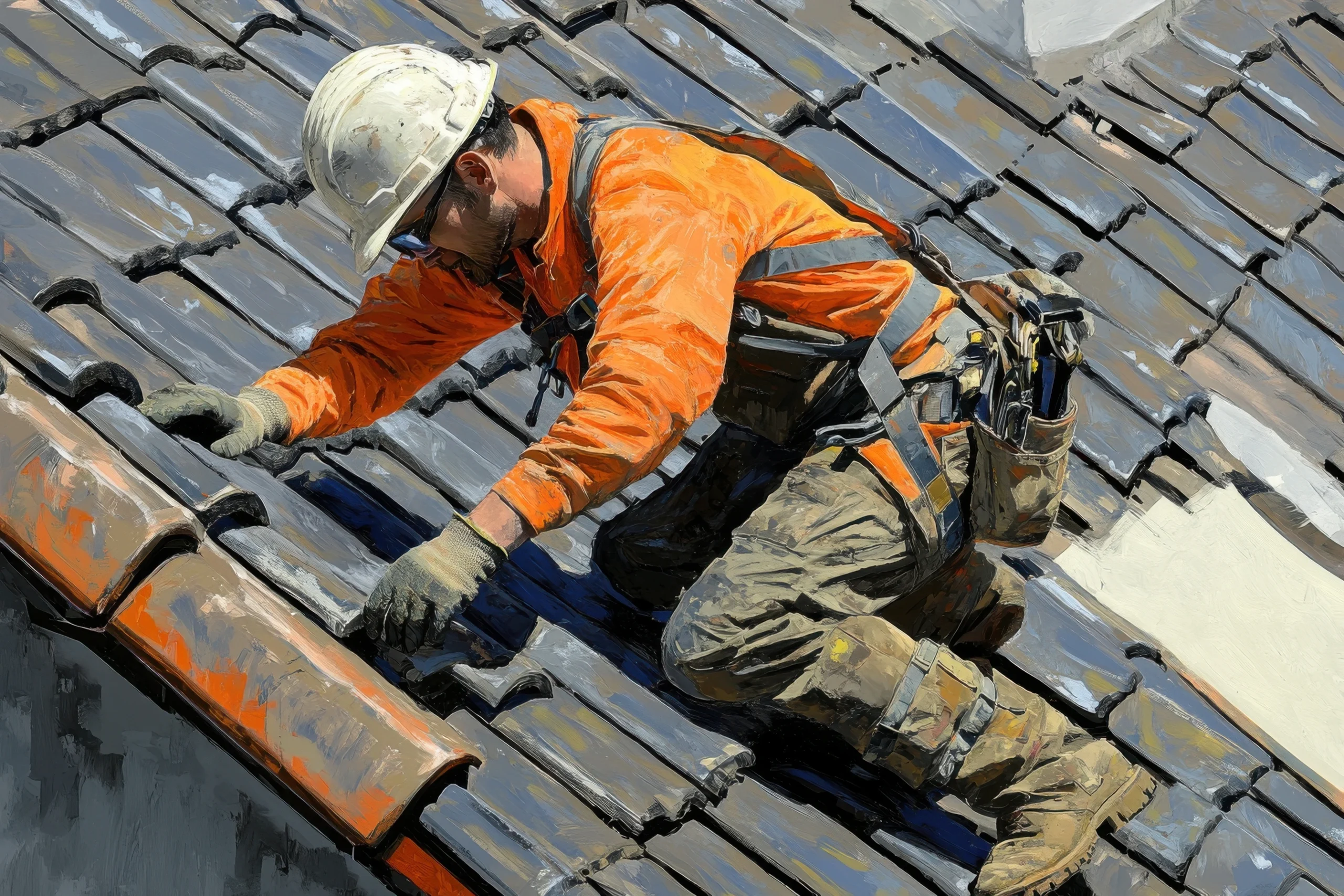 Pitched roof replacement in Dundee