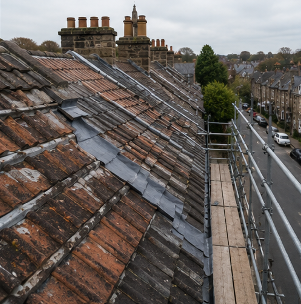 Signs a roof needs repair in Dundee
